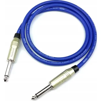 Audio kabel Kabel jack 6,3 mm – jack 6,3 mm LGJ Group KLOTZ Kabel Jack mono 6,3mm Amphenol 5 m BLU 5 m