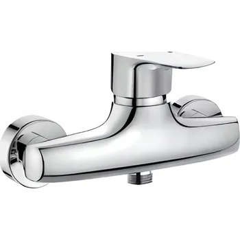 Vodovodní baterie Nástěnná sprchová baterie Deante stříbrná