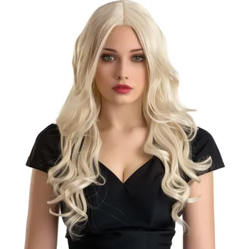Paruka Dámská paruka - vlnitá Hollywood, blond