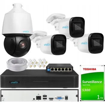 Bezpečnostní kamera Sada IP monitoringu s otočnou kamerou PTZ IR100 3M