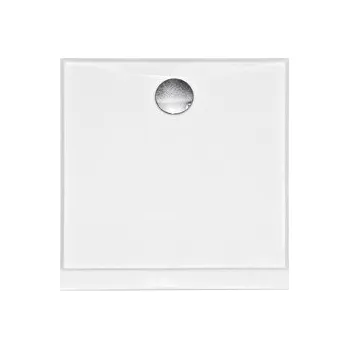 Sprchová vanička Novoterm Čtvercová akrylátová sprchová vanička NV-Oskar 80x80 cm, bílá