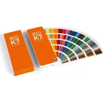 vzorník barev Vzorník barev RAL K7 Classic – 215 barev