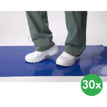 Rohožka B2B Partner Jednorázová hygienická čistící rohož 60 x 90 cm, 30 ks, modrá