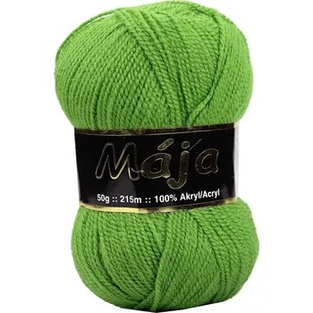 Příze Niťárna příze Mája 6162 zelená