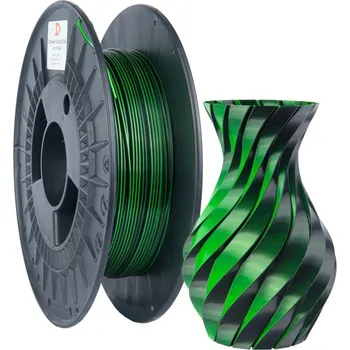 Filament Filament 3D POWER / SILK DUAL / MODRÁ+ZELENÁ / 1,75 mm / 0,3 kg.