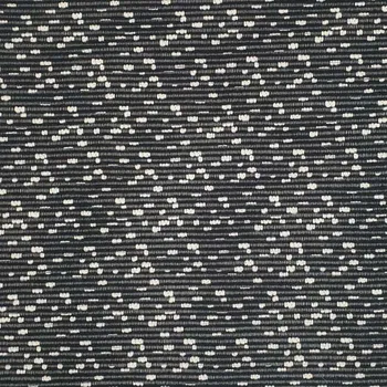 Kostýmovka šedo-černý hránek, krémové nopky, š.150