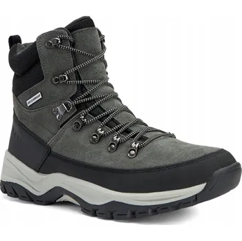 Pánská zimní obuv Pánské sněhule KADVA Adven Mid WP šedé, velikost 44, s Membrána KADRY Waterproof