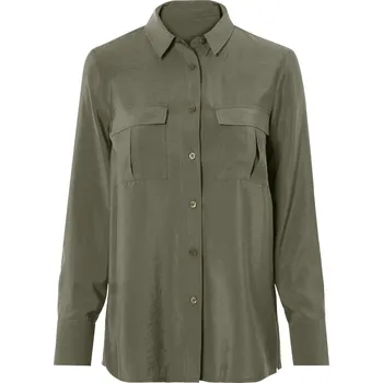 Dámská košile esmara® Dámská košile (khaki, 38)