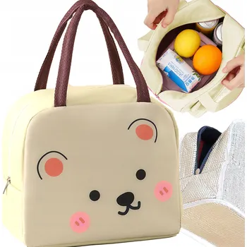 Termobox Termotaška Mawe Taška na oběd Zábavná Udržuje teplotu béžová 4 l