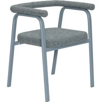 Jídelní židle Hübsch Jídelní židle ECTO šedomodrá 391901