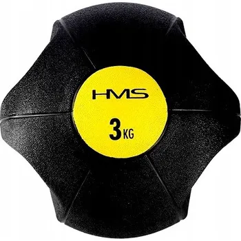 Medicinbal Zátěžový medicinbal s úchyty HMS 3 kg, robustní a odolný
