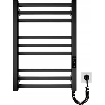 Radiátor Elektrický koupelnový radiátor Mario Radiators 100 W 430 x 570 mm černý