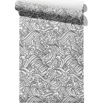 Tapeta Vliesová tapeta Malé Vlny, role 50 cm x 6,1 m