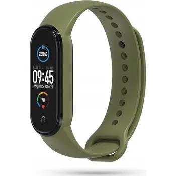 Příslušenství k chytrým hodinkám Řemínek pro Xiaomi Mi Band 5 / 6 / 6 NFC / 7 / 7 NFC Khaki