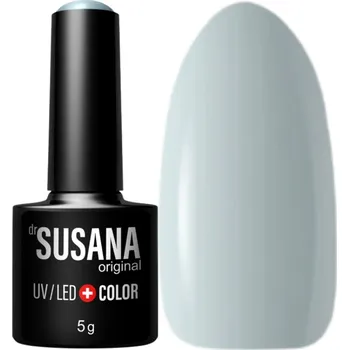 Přípravek na nehty SUSANA GREY 208 HYBRIDNÍ LAK NA NEHTY SVĚTLE ŠEDÝ POPELAVÝ HOLUBÍ