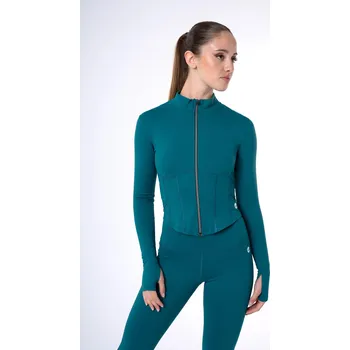 Dívčí svetr Intermezzo,Atraktivní mikina pro krasobruslařky 6637, mořská řasa 140-152