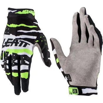 Elektrokoloběžka RUKAVICE LEATT MOTO 2.5 X-FLOW TIGER BLACK/WHITE/FLUO GREEN VELIKOST L