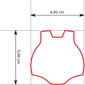 Vykrajovátko Naše Vykrajovátko Šatičky Vykrajovátko