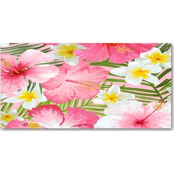 Obraz Kuchyňský panel Tropické květy 120x60 cm + LEPIDLO