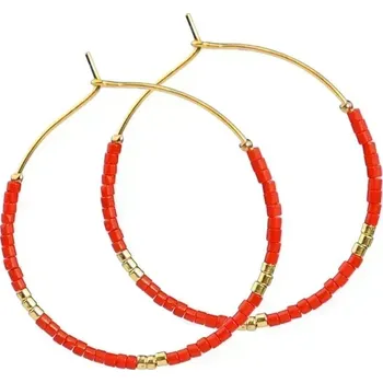 Náušnice IZMAEL Náušnice NE 29867 Červená KP29867