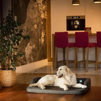 Pelíšek pro psa DOGGY Pelíšek pro psa Medico Stnd. - černý ekolen VELIKOST: Pro malého psa (vel. L) - 75 x 50 cm