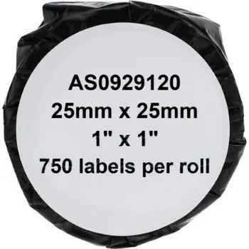Pásek do tiskárny Štítky Aimotech 25x25 pro Dymo 750 kusů