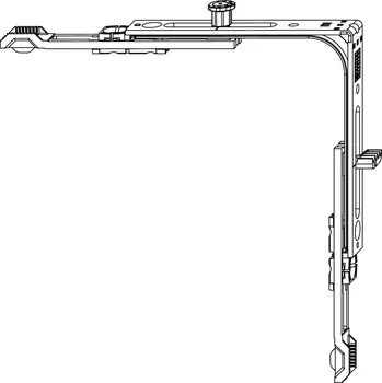 Příslušenství k oknu WINKHAUS E1.N.MSL. Roh.vedení mikro levé