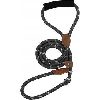 Vodítko pro psa VODÍTKO PRO PSA RINGOVKA ČERNÉ, NASTAVITELNÉ 130cm L