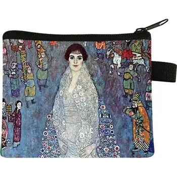 Peněženka Dámská malá peněženka s olejomalbou | malá kabelka - 05