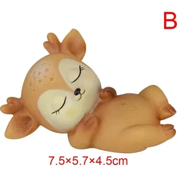 Party dekorace Roztomilé dortové zdobení s jelenkem pro děti - B