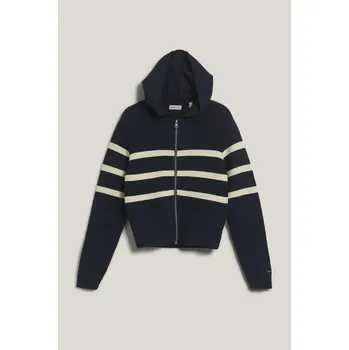 Dívčí svetr SVETR GANT STRIPED BRETON KNIT SWEATER EVENING BLUE