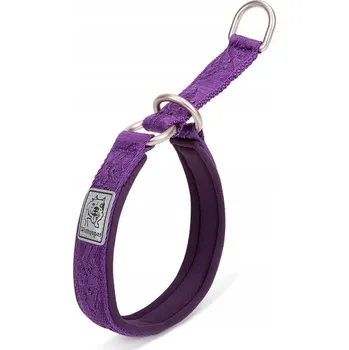 Obojek pro psa Polostahovací obojek pro psa Winhyepet fialový XS