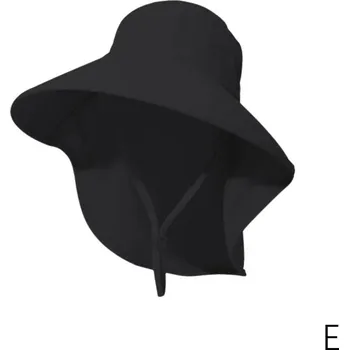 Klobouk Letní klobouk dámský s ochranou UV | plážový klobouk pro ženy - černá