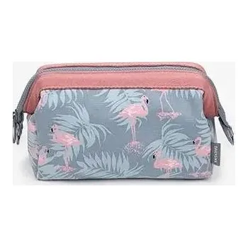 Kosmetická taška Cestovní kosmetická taška dívčí | Toaletní organizér - Plameňák