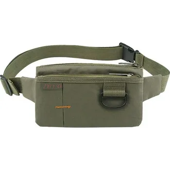 Ledvinka Voděodolná nylonová ledvinka na běhání - Armádní zelená A