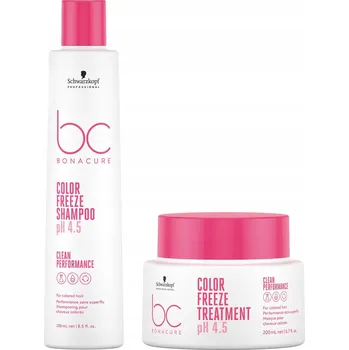 Vlasová regenerace Schwarzkopf BC Color Freeze sada pro ochranu barvy