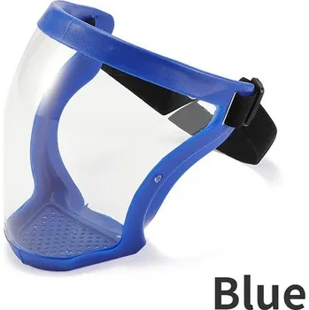 ochranný štít Celoobličejový ochranný štít | ochrana obličeje - modrý