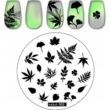 Přípravek na nehty Šablona / Destička na nehty pro zdobení nehtů