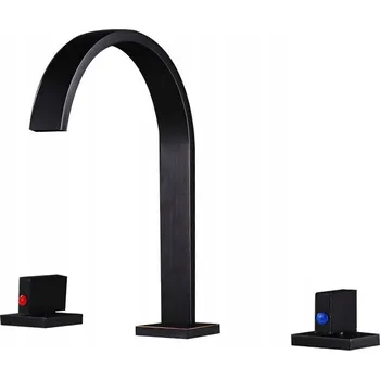 Vodovodní baterie Kuchyňská stojánková baterie QuaLife Ari černá