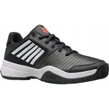 Pánská tenisová obuv TENISOVÉ BOTY K-SWISS COURT EXPRESS CLAY BLACK 47