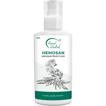 Tělový olej Karel Hadek Hemosan speciální tělový olej 100 ml