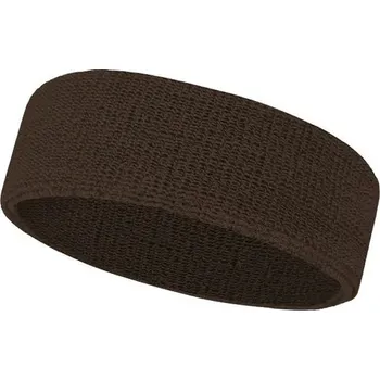 Čelenka Sportovní čelenka pro běhání a jógu | sportovní doplňky - Tmavá káva