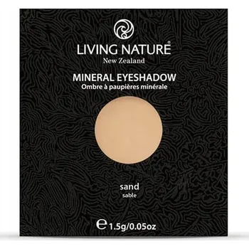 Přípravek na oči 100% přírodní oční stín Sand krémový matný LN