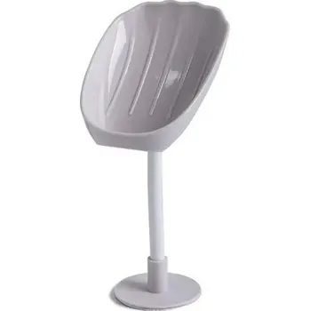 Mýdlenka Mýdlenka na zeď s odtokem | organizér na mýdlo - šedá