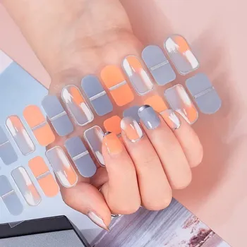 Sada módních nálepek na nehty - SS-040