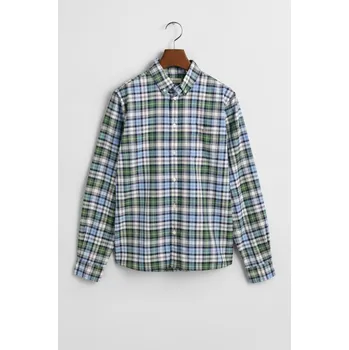 Dívčí košile KOŠILE GANT ARCHIVE OXFORD CHECKED SHIRT CLEAR SKY