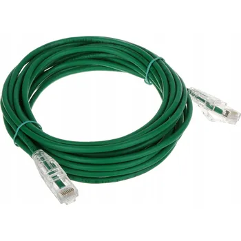 Síťový kabel Propojovací kabel Delta U/UTP 6 RJ45 / RJ45 5 m zelený
