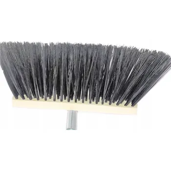 Kartáč na zametání ulic, dlažby a chodníků, smeták s dlouhým vlasem 40 cm