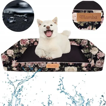 Pelíšek pro psa Psí Pelíšek Rozkládací Potah XL Voděodolná s gravírováním 100x65