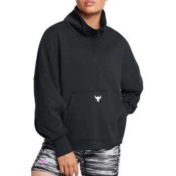Dámská mikina Mikina Under Armour Project Rock ½ Zip Pullover 1387760-001 Velikost L